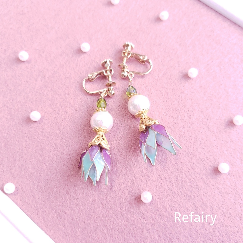 【メルクストーリア】シアノ イメージイヤリング（ピアス）