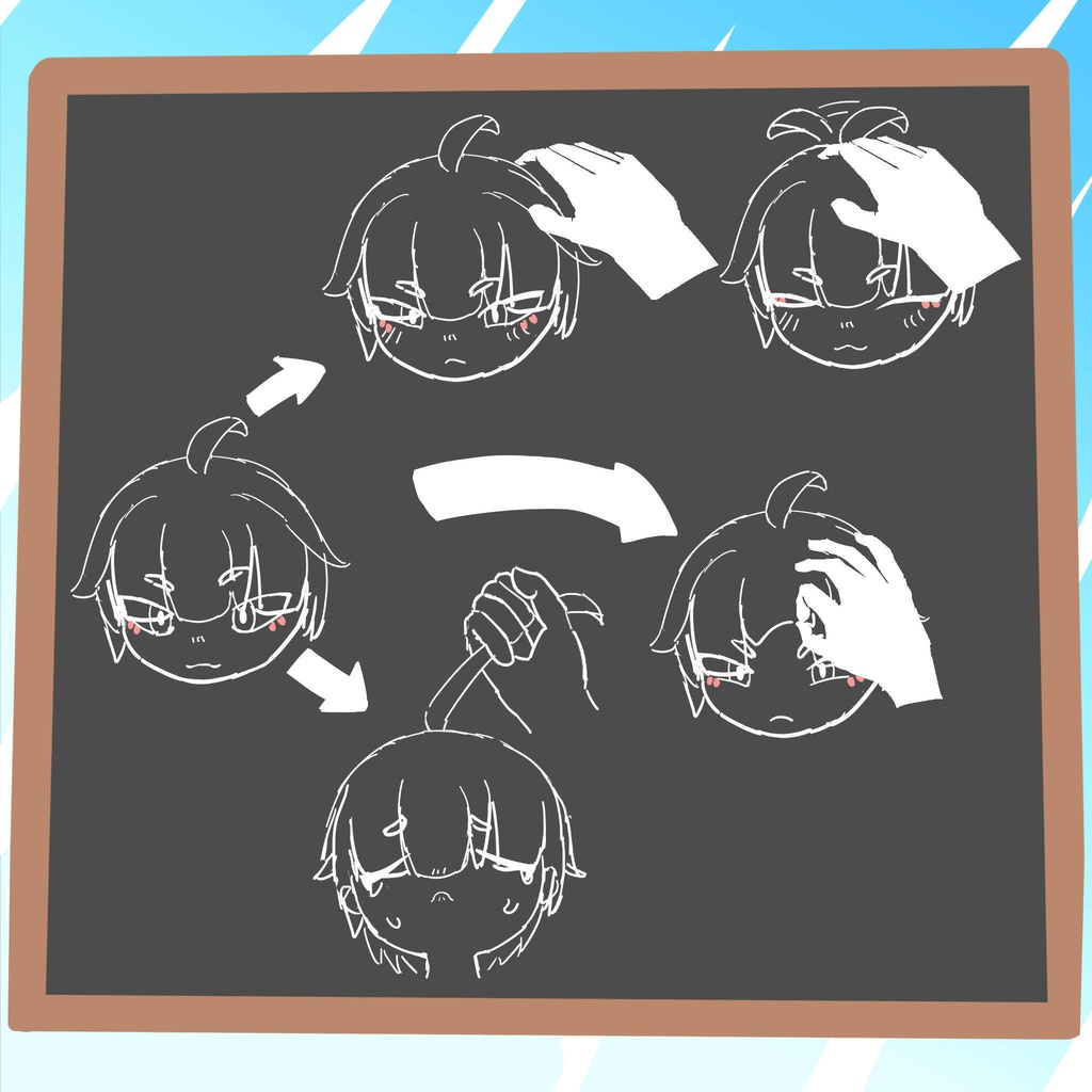 サファイアSapphire オリジナル3Dモデル