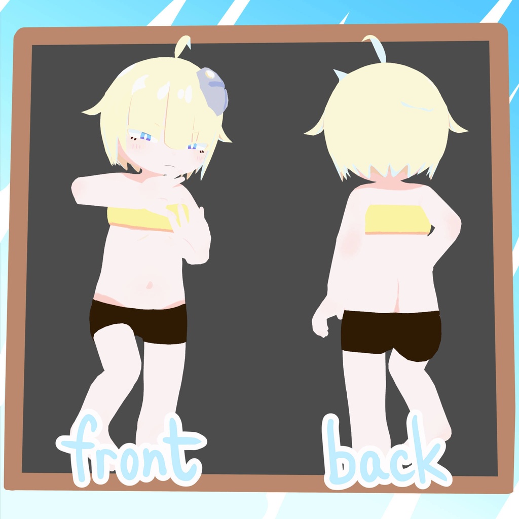 サファイアSapphire オリジナル3Dモデル