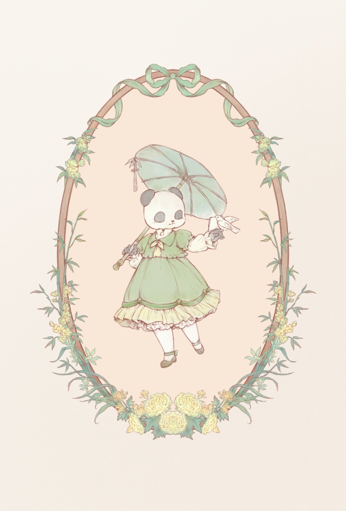  ジークレー複製原画· 風の花園（Momo）