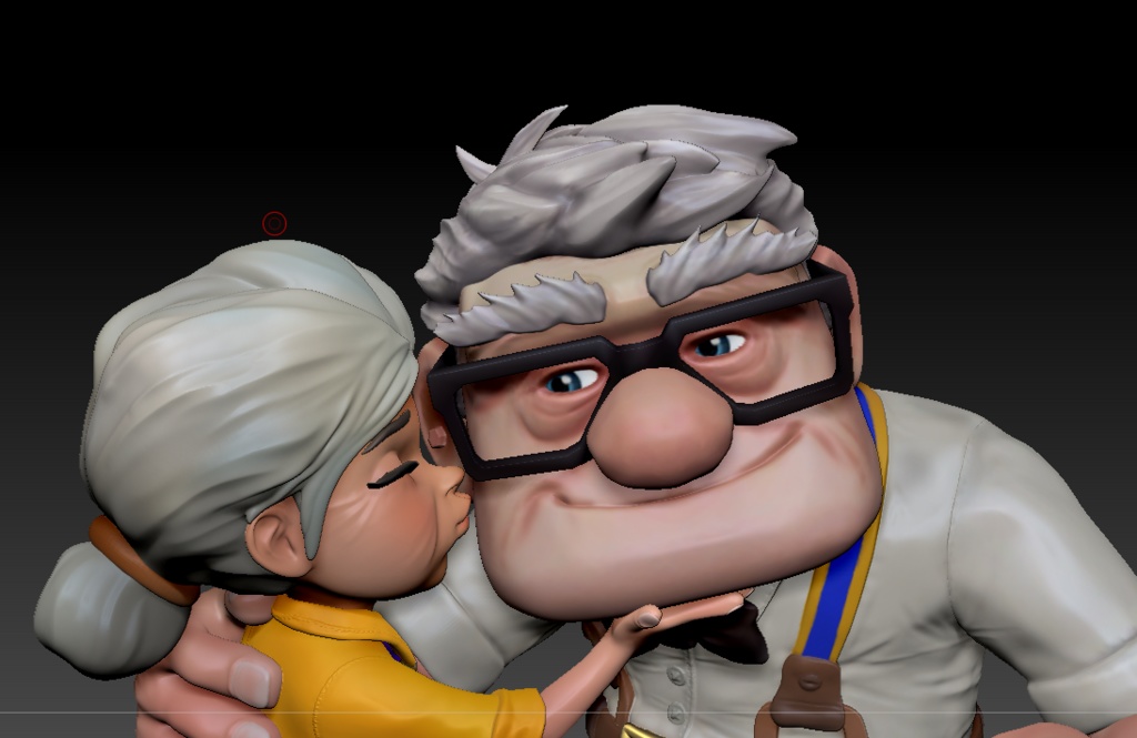 Carl and Ellie 3D print model 3D print model