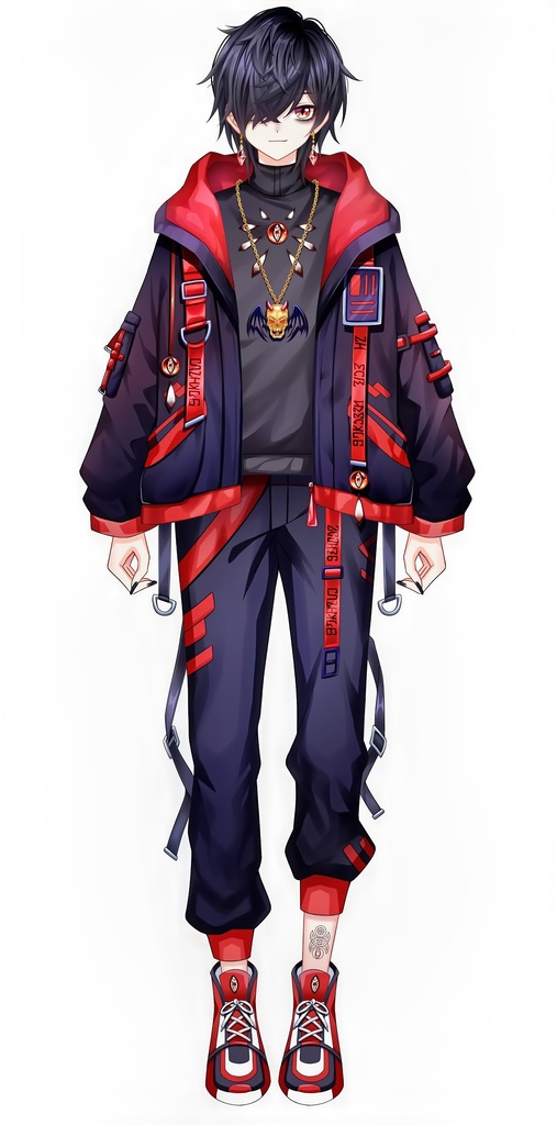 黒神喰牙 立ち絵アクリルスタンド