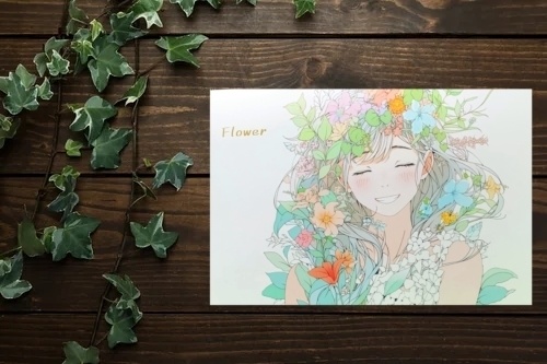 Flower ポストカード