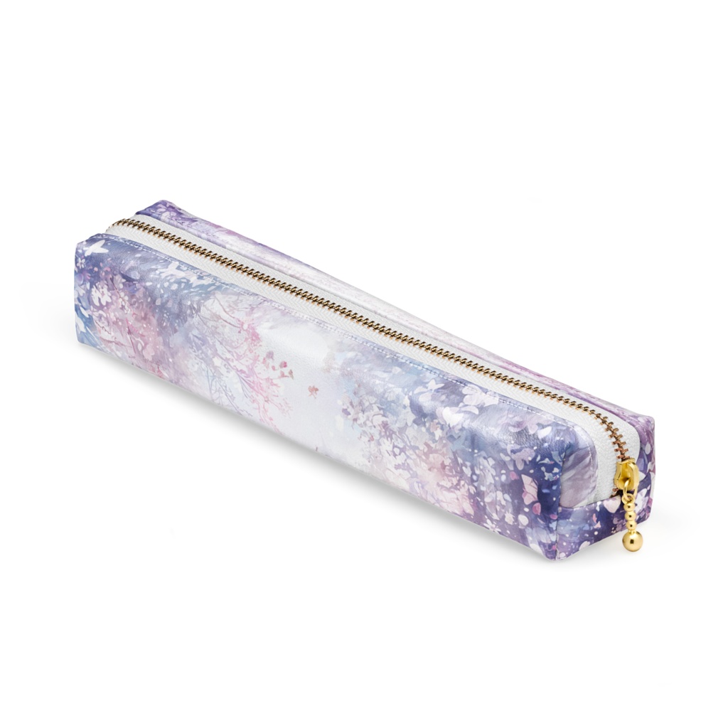 花と蝶たちのペンケース