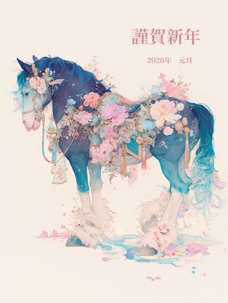 2026年　年賀イラスト①