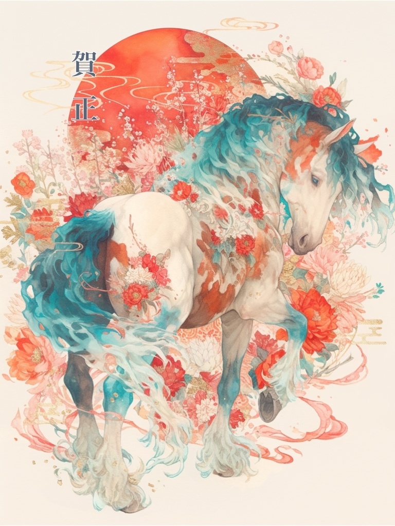 2026年　年賀イラスト②