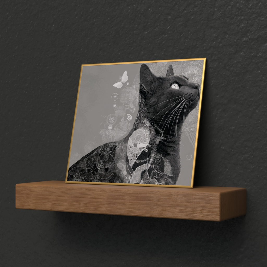 くろねことはな