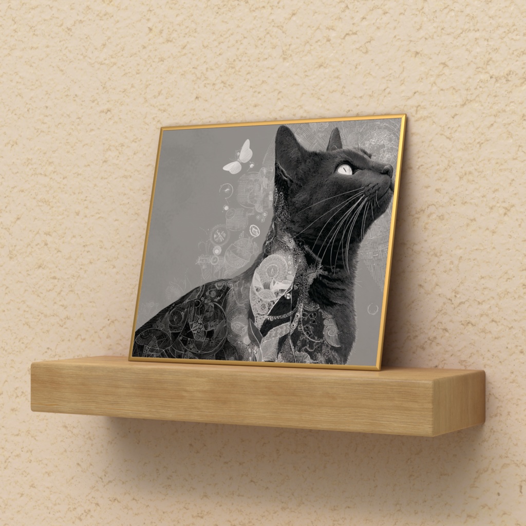 くろねことはな