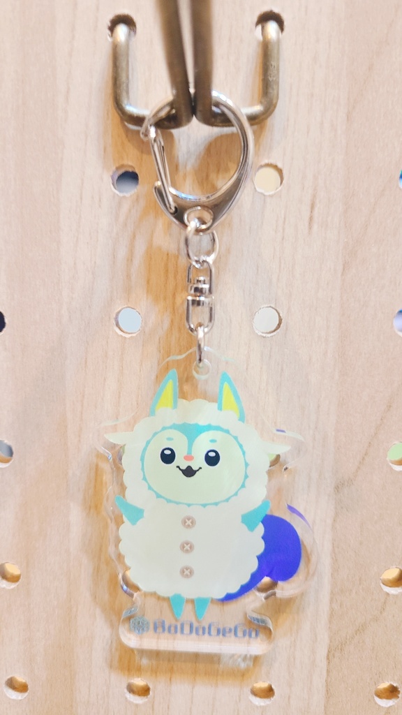 キーホルダー(ヒツジすたぴ)