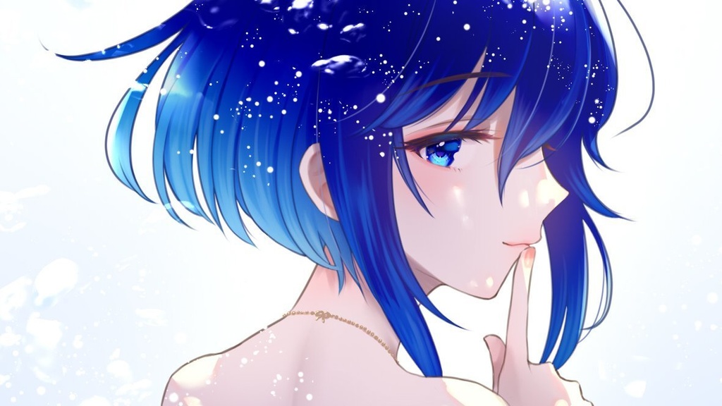 【DL版】イラスト本『ブルーブーケ』