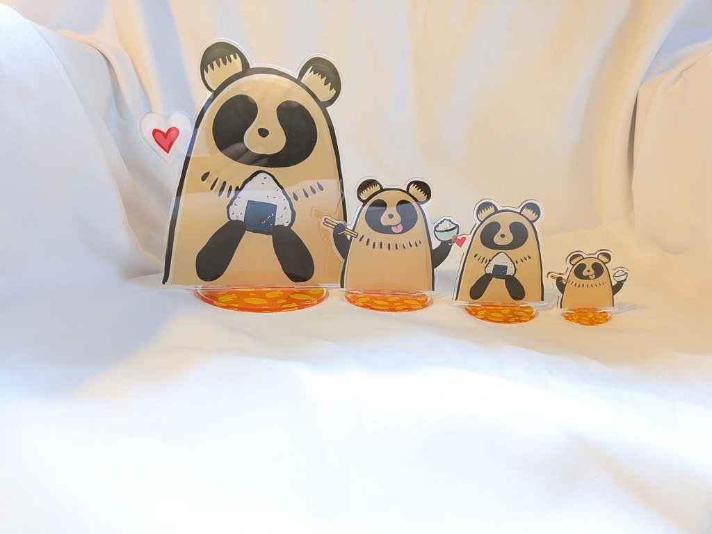 どんぶりたぬちアクスタ