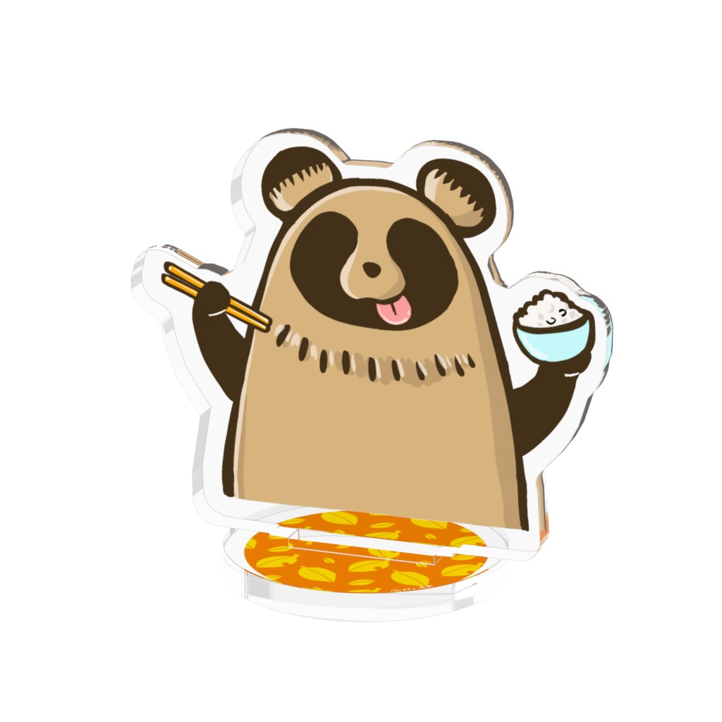 どんぶりたぬちアクスタ