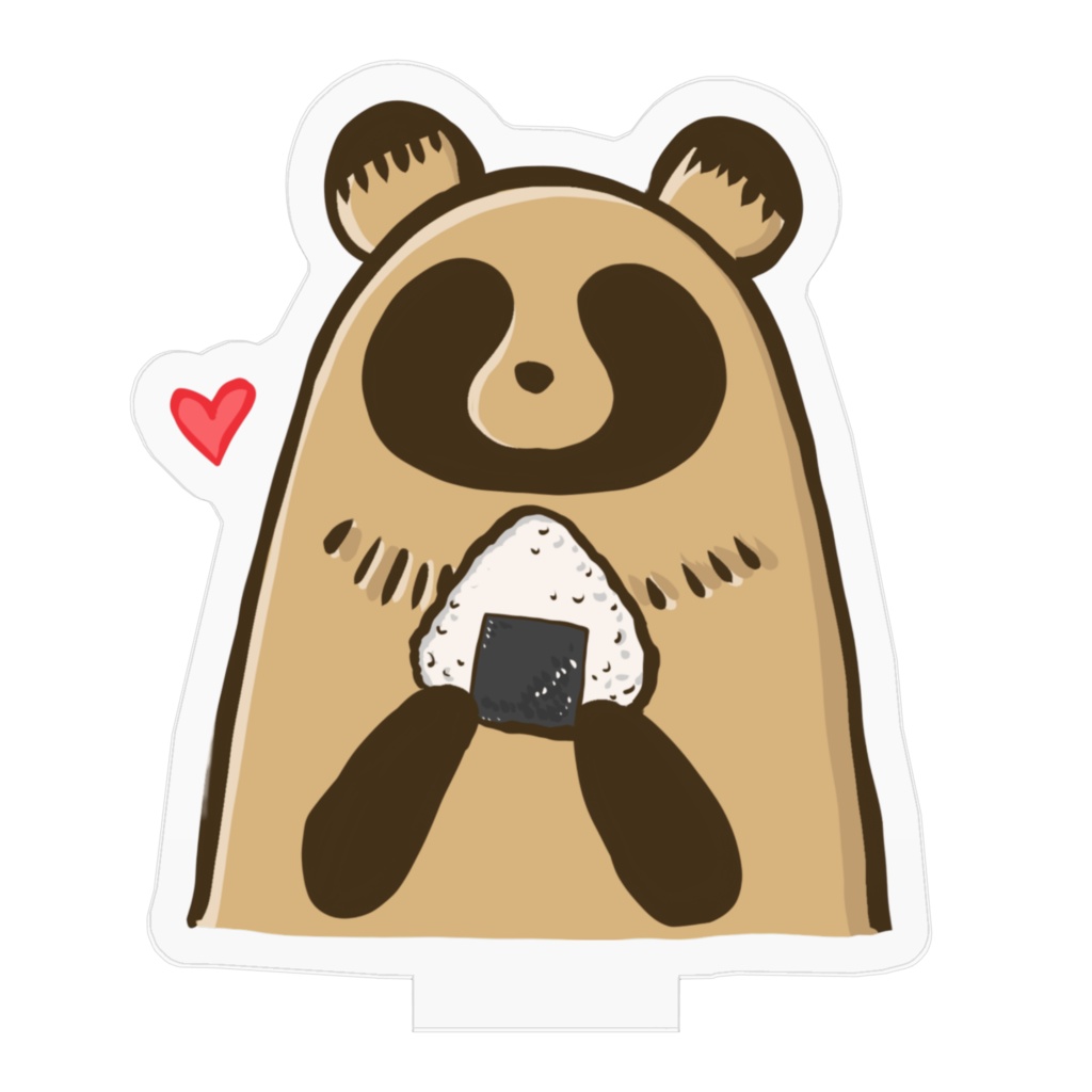 おにぎりたぬちアクスタ