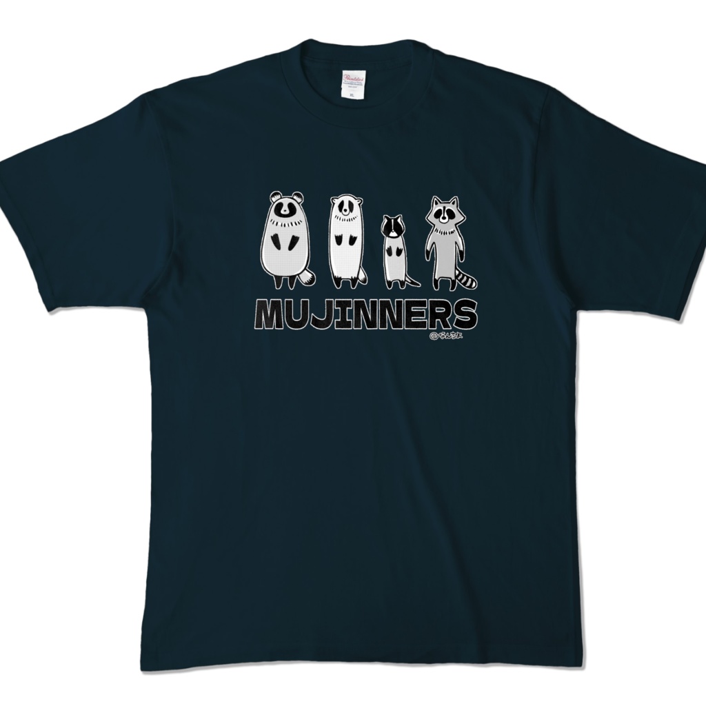 カラーTシャツ(ムジナーズ)