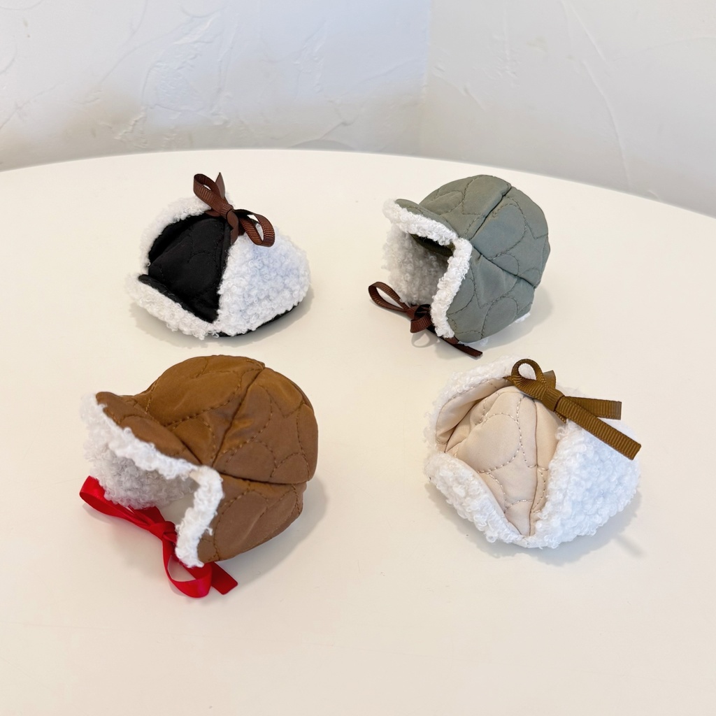 ハートキルティングフライトキャップ