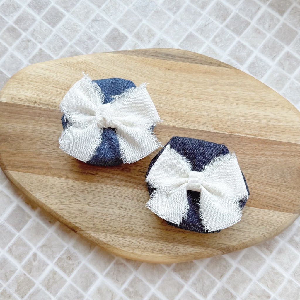 デニムベレー帽