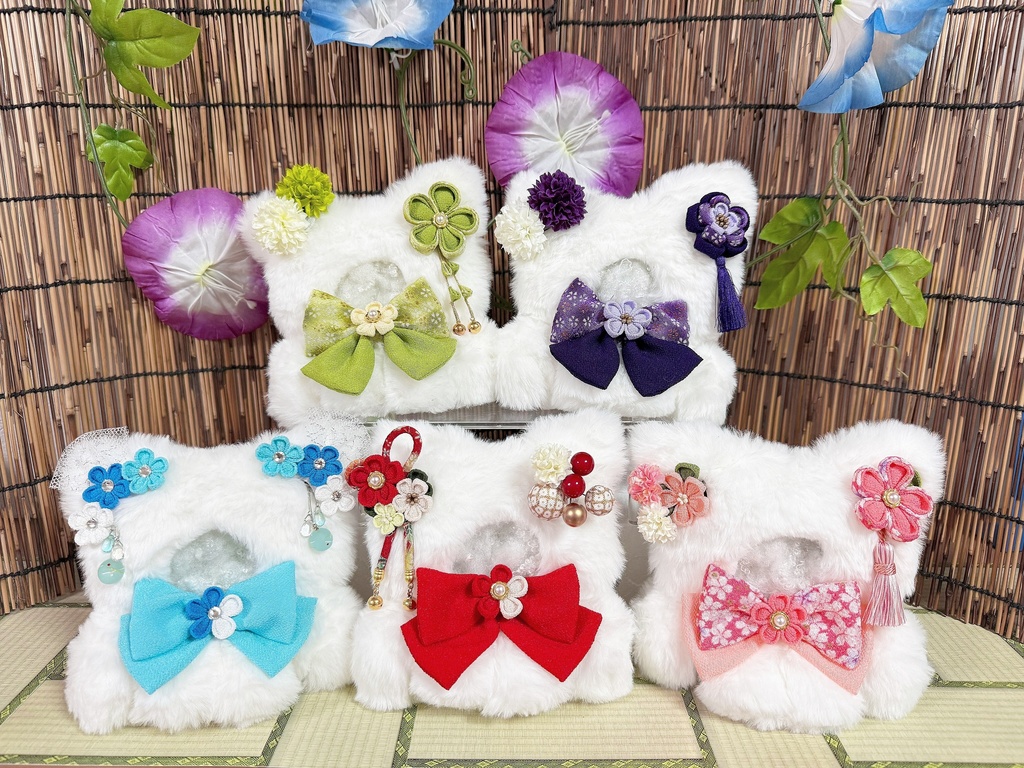 〖10~12cm〗きぐるみ 〜 はんなりにゃんこ 〜