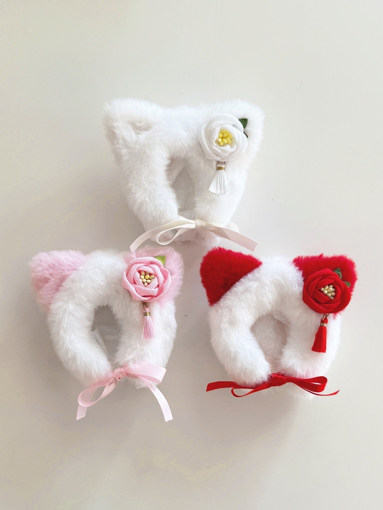 ふわもこきゃっぷー椿ー