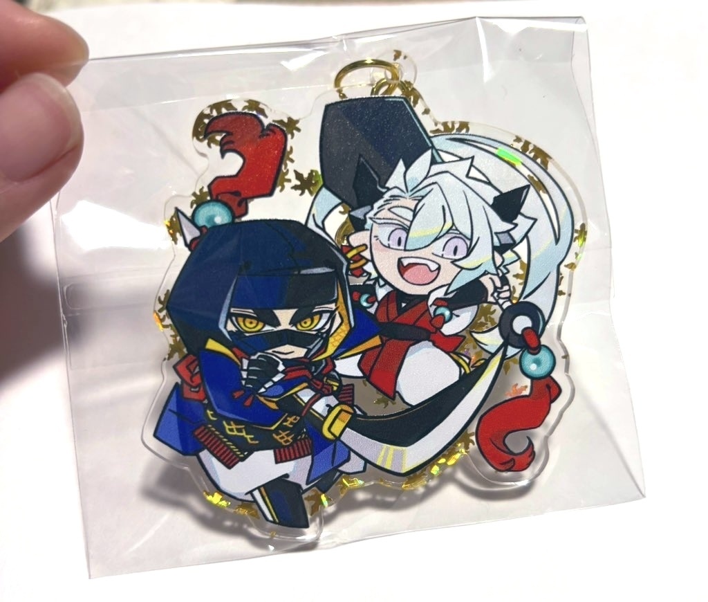 【創作】アクリルキーホルダー