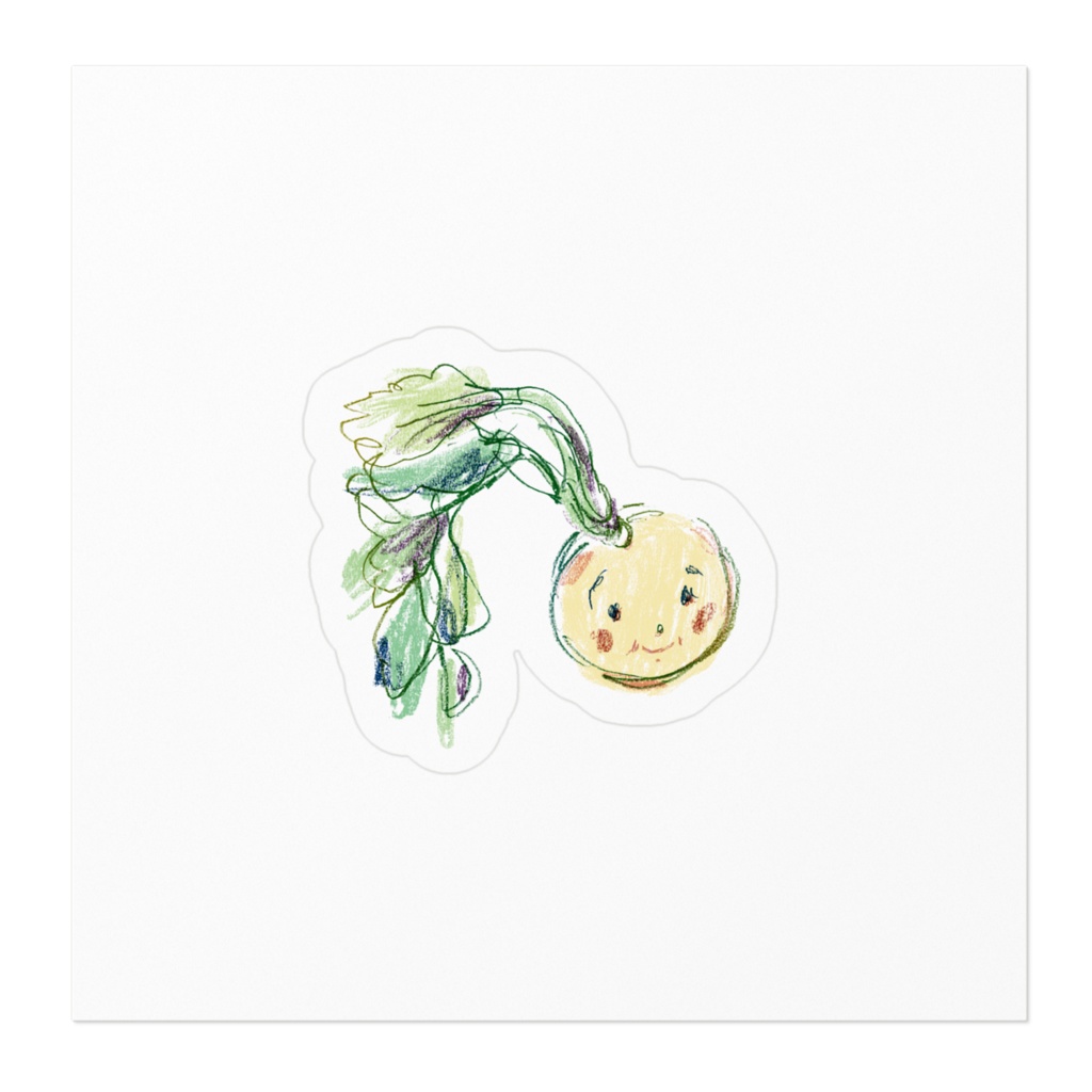 かぶちゃんステッカー