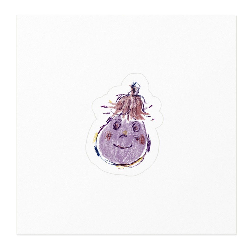 なすのぼうやステッカー