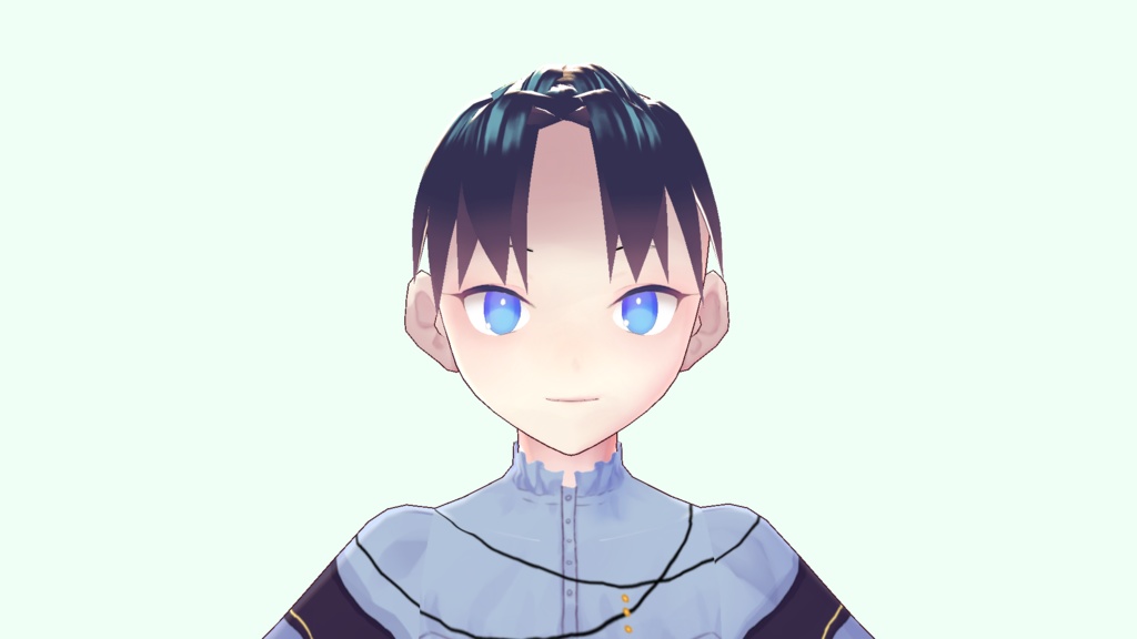 VRoid用ヘアプリセット 前髪数種