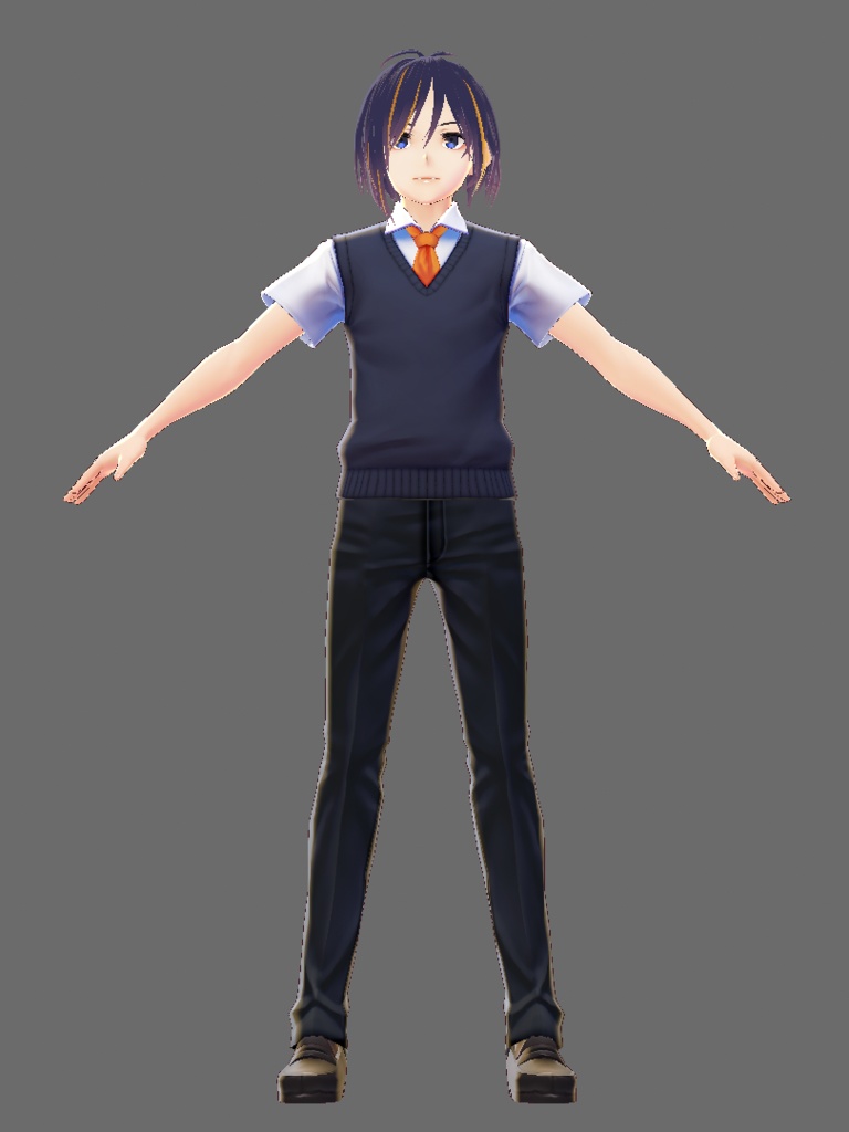 VRoid用ヘアプリセット