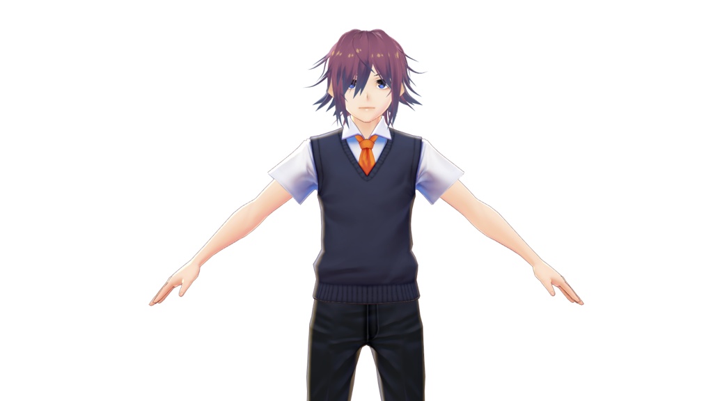 VRoid用ヘアプリセット