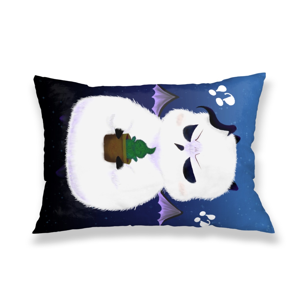 モフエゴ先生を抱きしめられる枕カバー