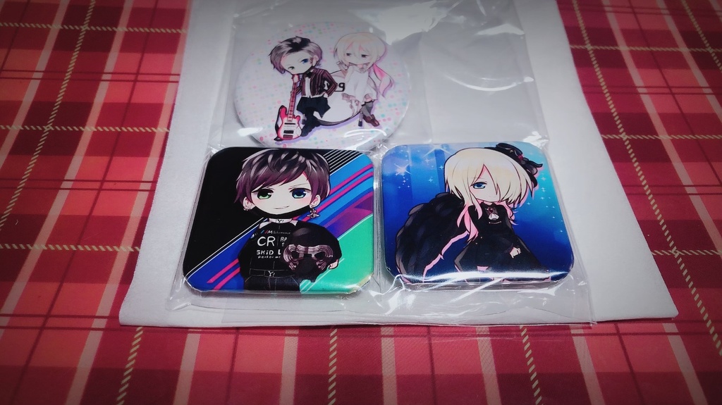 Coco Rosberg & まつり 缶バッジセット