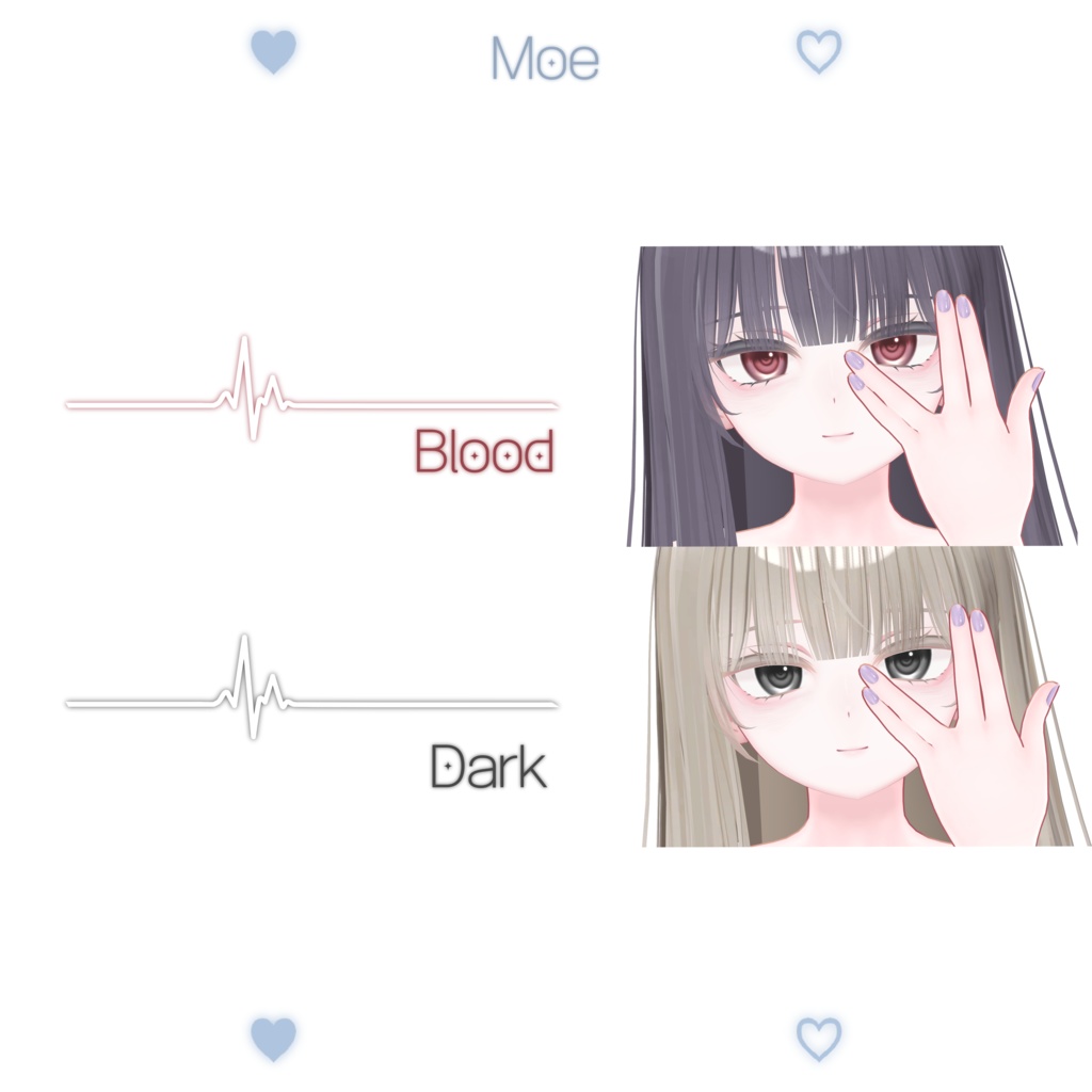 【14アバター対応】 Lovable Eye Texture ✧Etoile✧