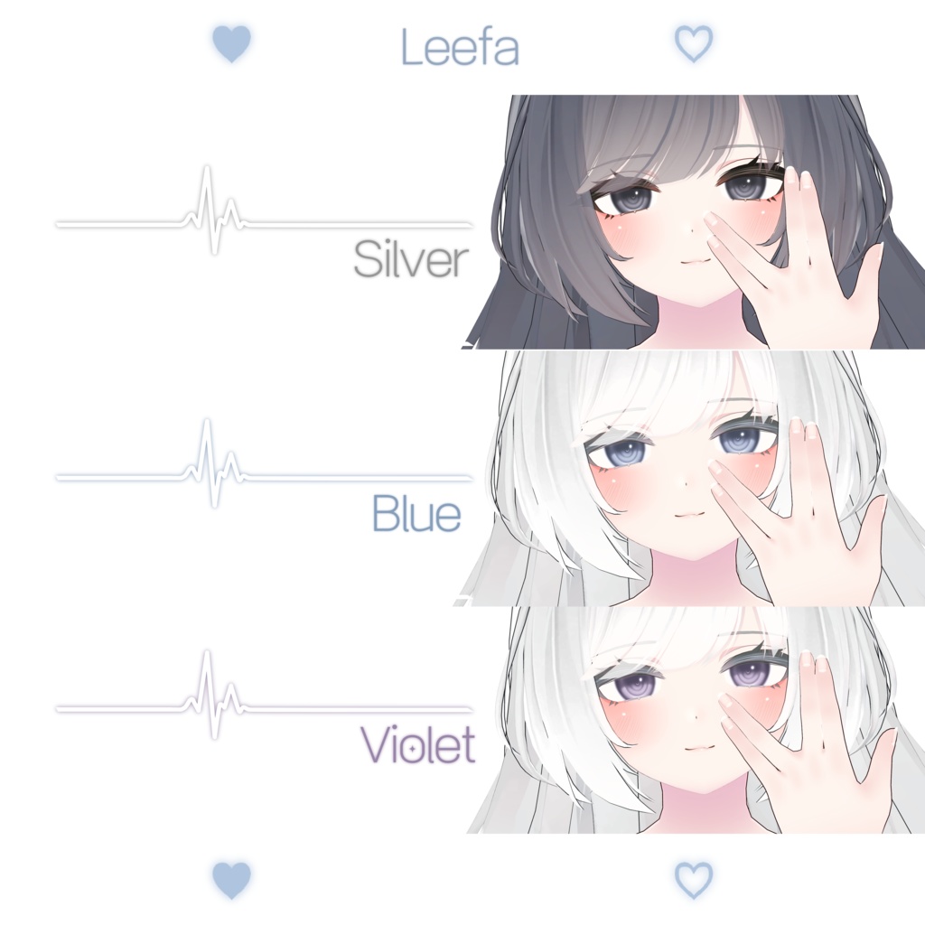 【14アバター対応】 Lovable Eye Texture ✧Etoile✧