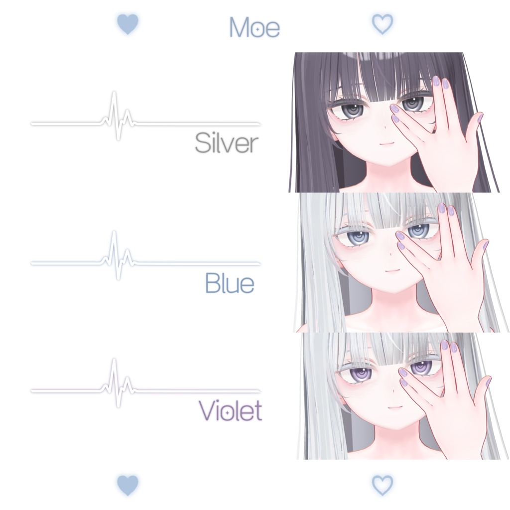 【14アバター対応】 Lovable Eye Texture ✧Etoile✧