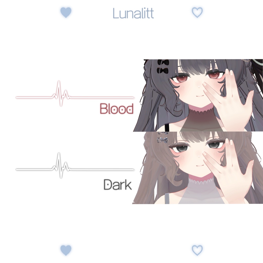 【14アバター対応】 Lovable Eye Texture ✧Etoile✧