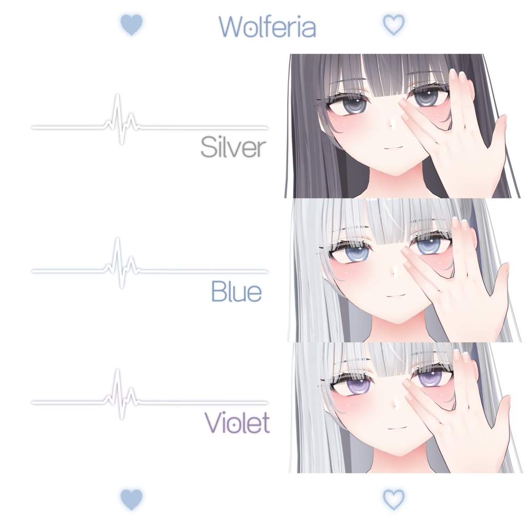 【14アバター対応】 Lovable Eye Texture ✧Etoile✧