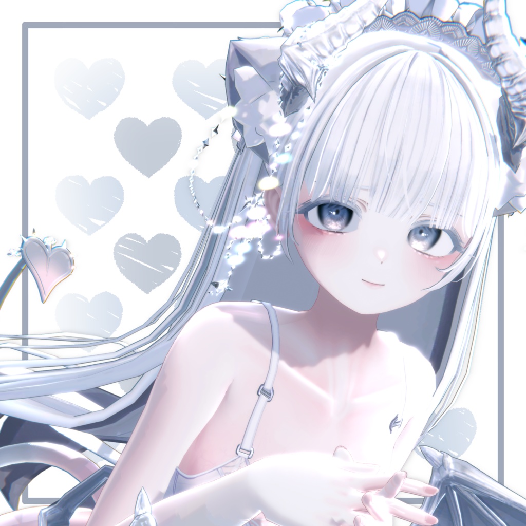 【16アバター対応】 Lovable Eye Texture ✞Blanche✞