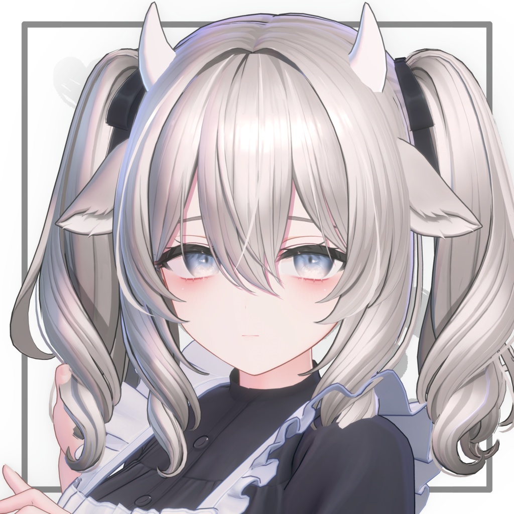 【19アバター対応】 Lovable Eye Texture ✞Blanche✞