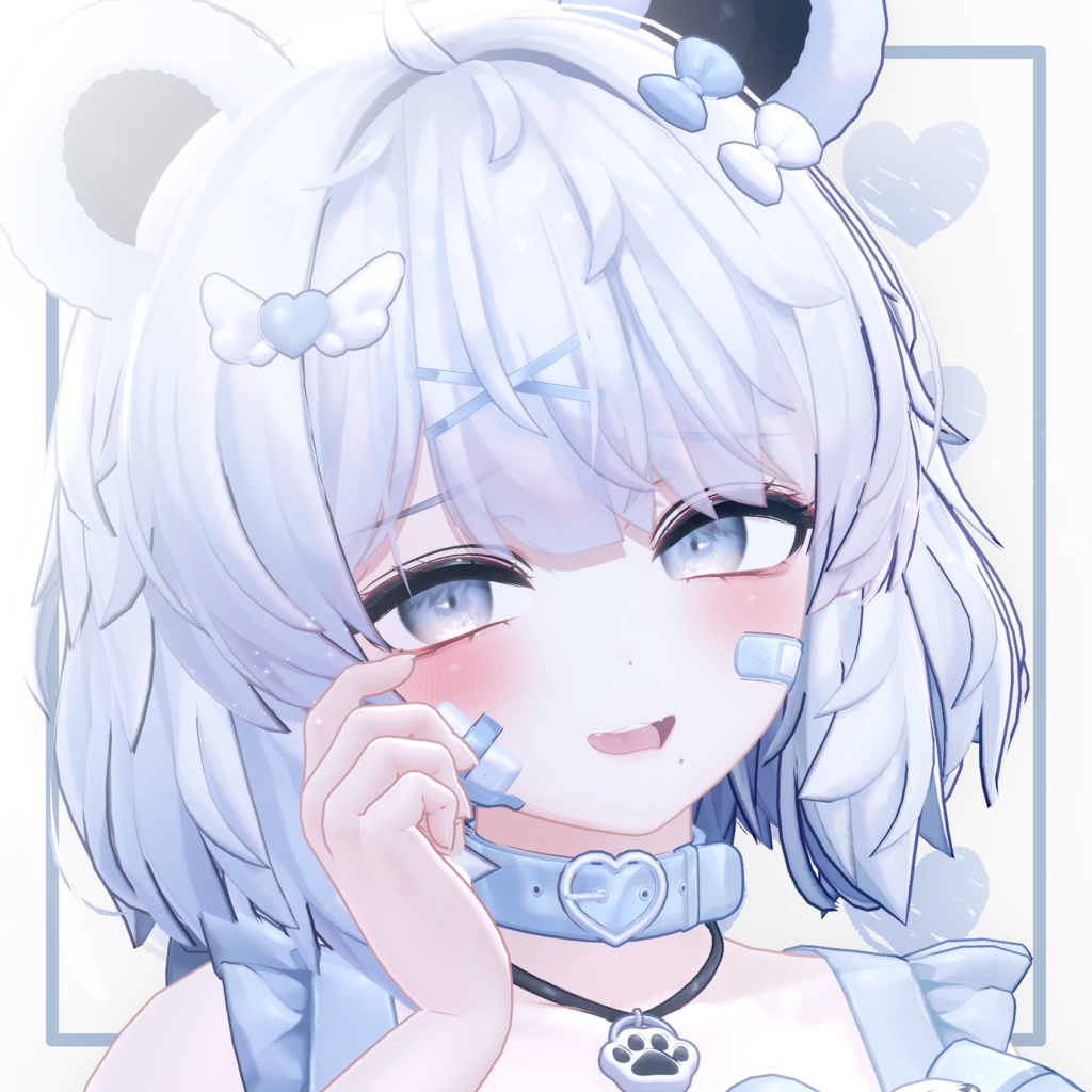 【21アバター対応】 Lovable Eye Texture ✞Blanche✞