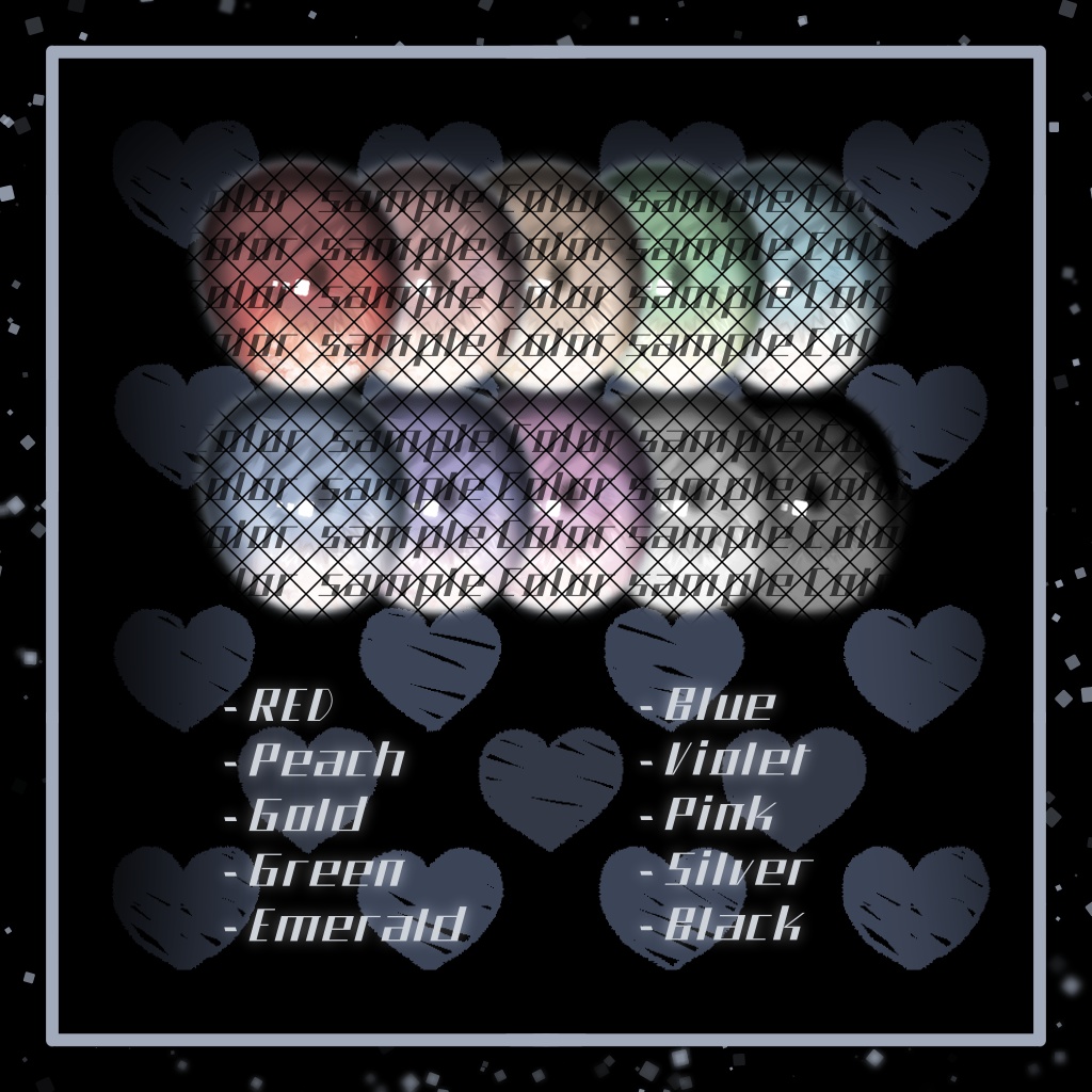 【16アバター対応】 Lovable Eye Texture ✞Blanche✞