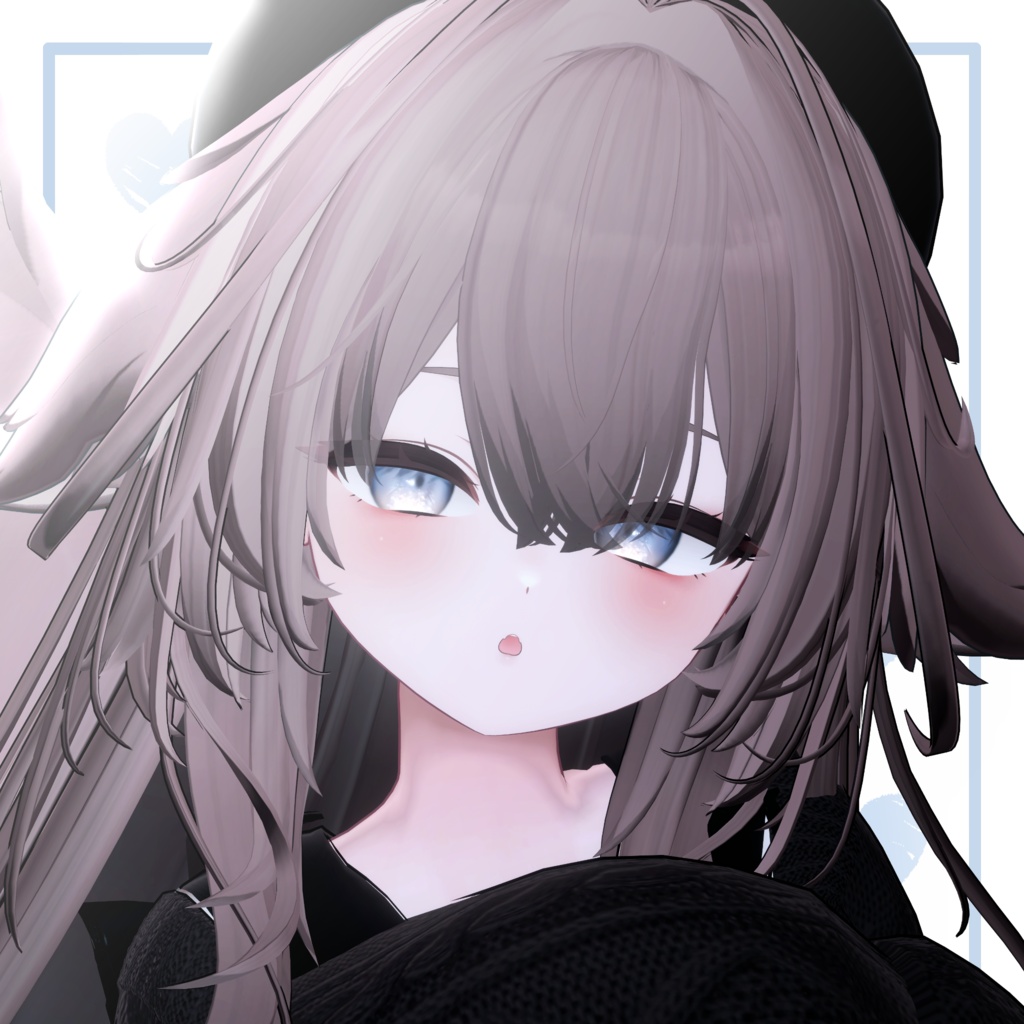 【📢NEW りこりす 対応 ● 26アバター対応】 Lovable Eye Texture ✞Blanche✞