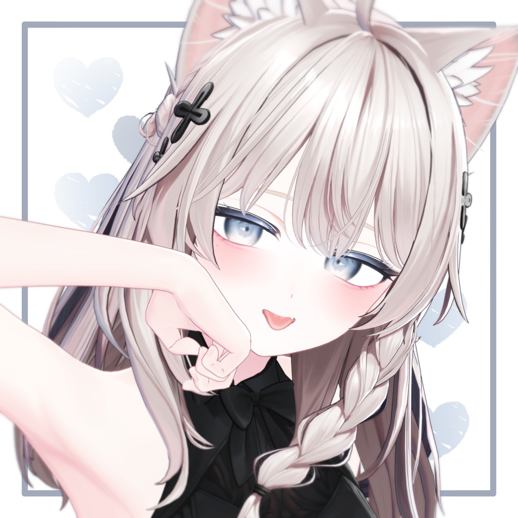 【16アバター対応】 Lovable Eye Texture ✞Blanche✞