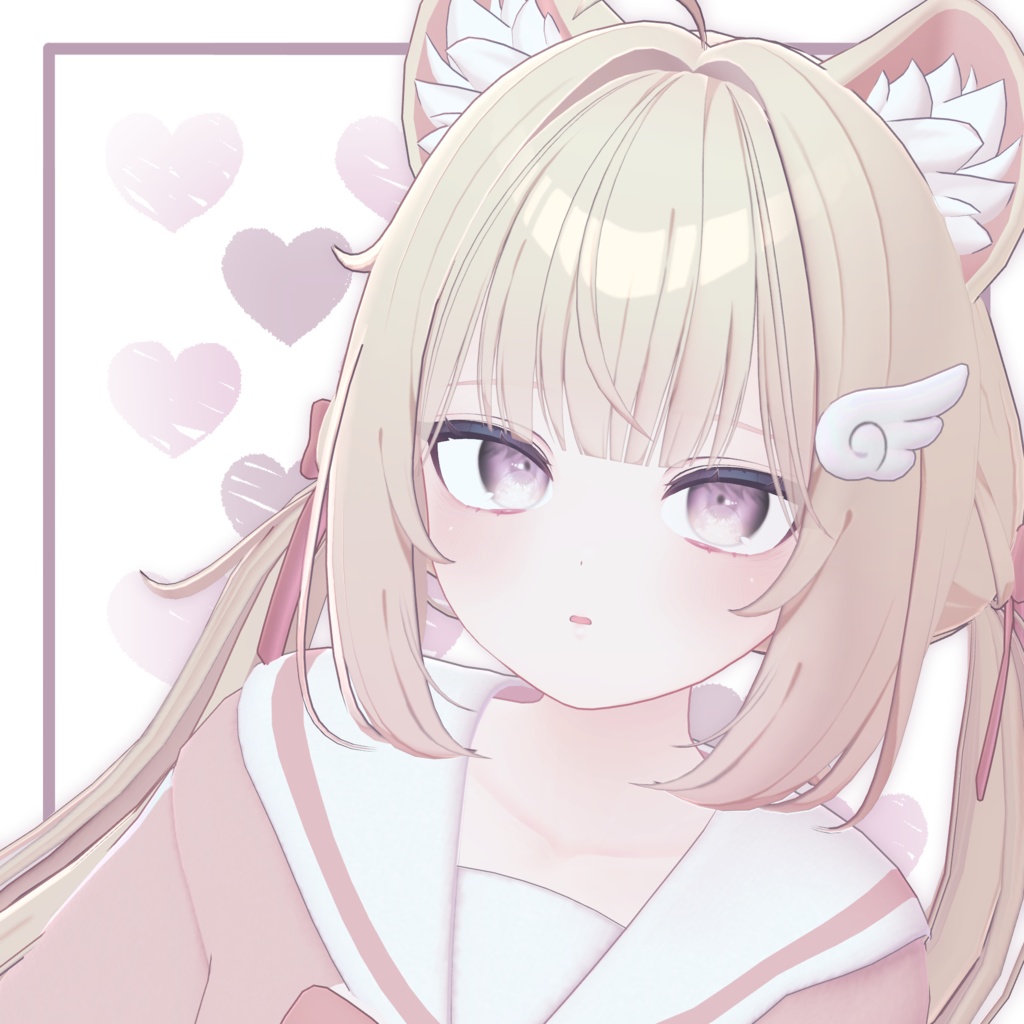 【16アバター対応】 Lovable Eye Texture ✞Blanche✞