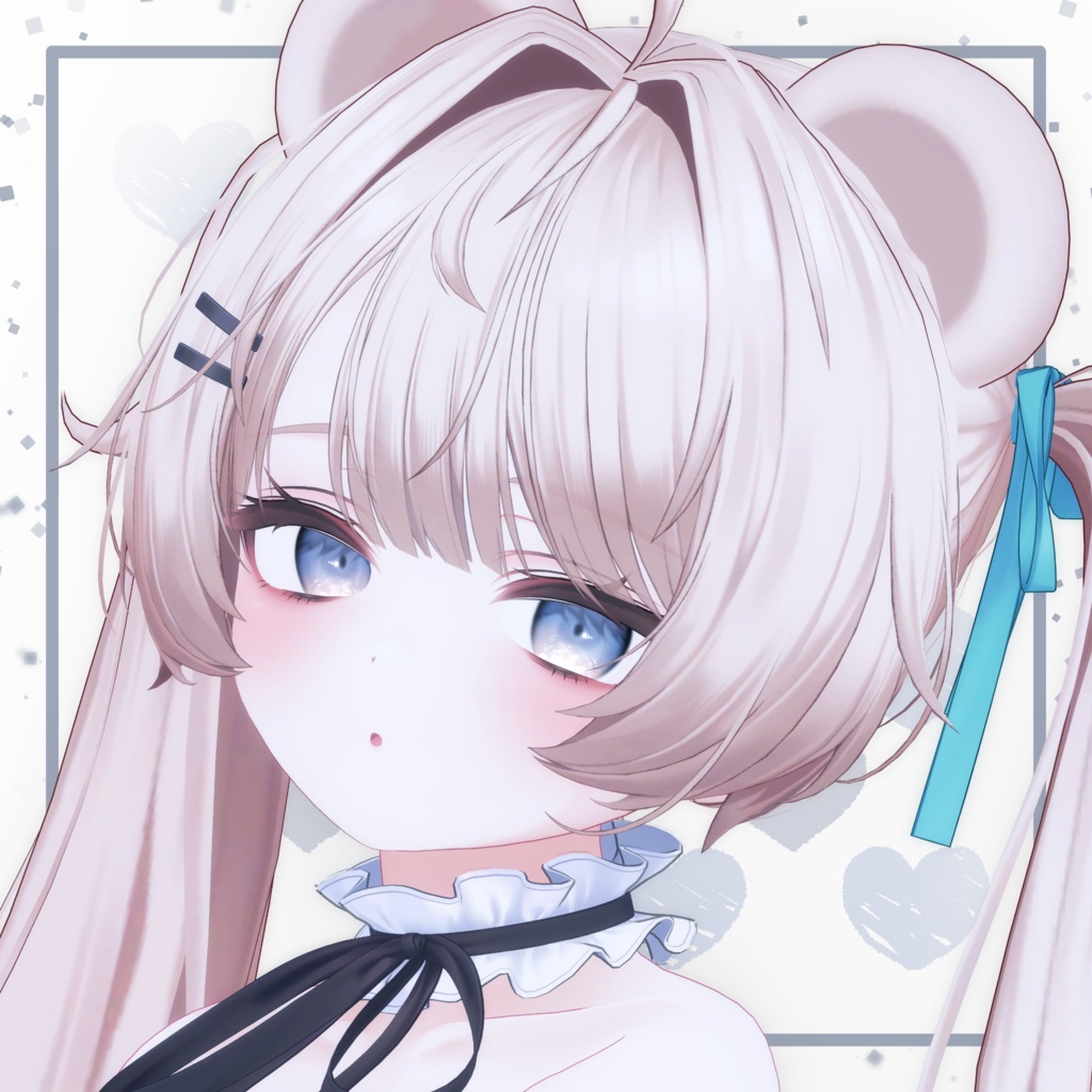 【18アバター対応】 Lovable Eye Texture ✞Blanche✞