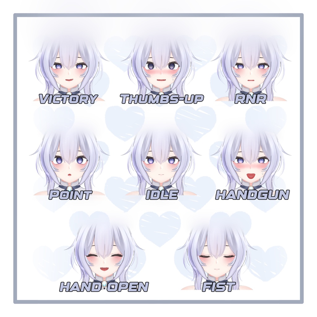Lovable Makeup Set For [❤︎Wolferia / ウルフェリア❤︎] 缩略图 7