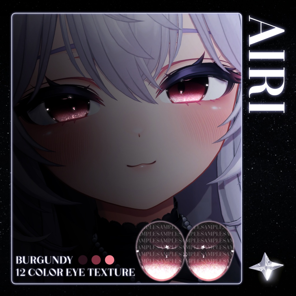 【19アバター対応】 MilkyWay Eye Texture 💫