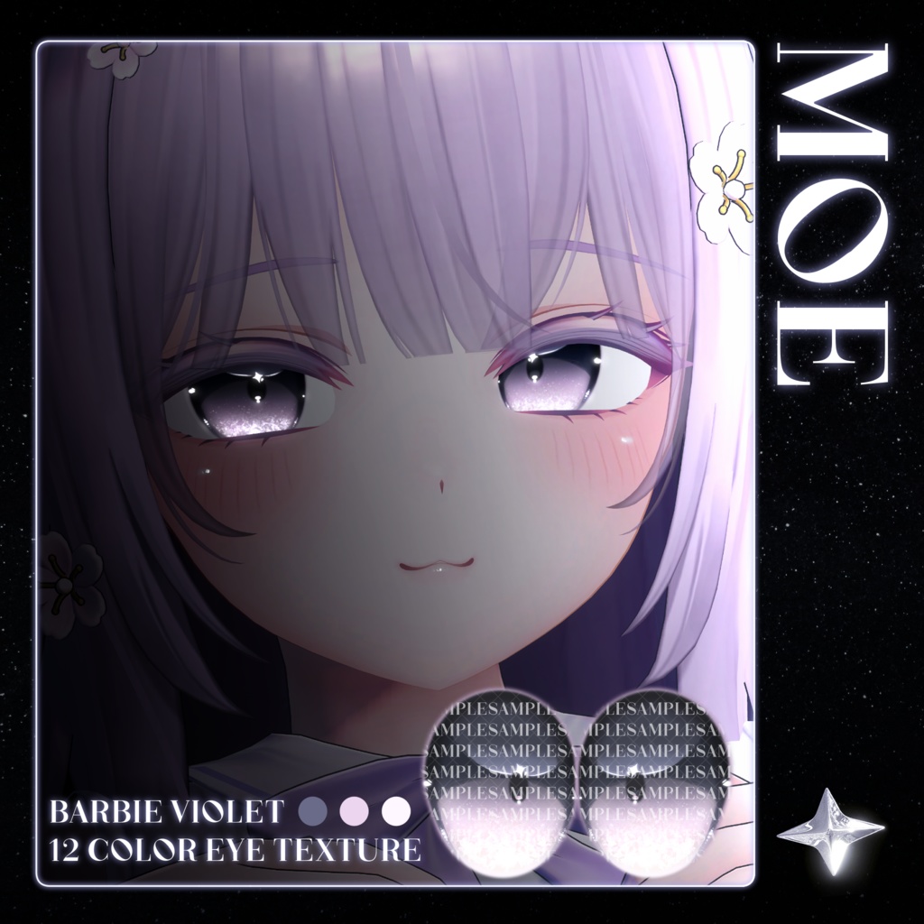 【19アバター対応】 MilkyWay Eye Texture 💫