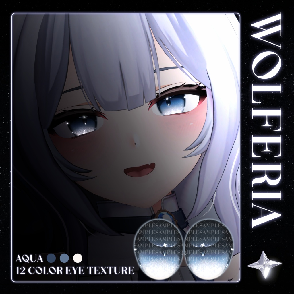 【19アバター対応】 MilkyWay Eye Texture 💫