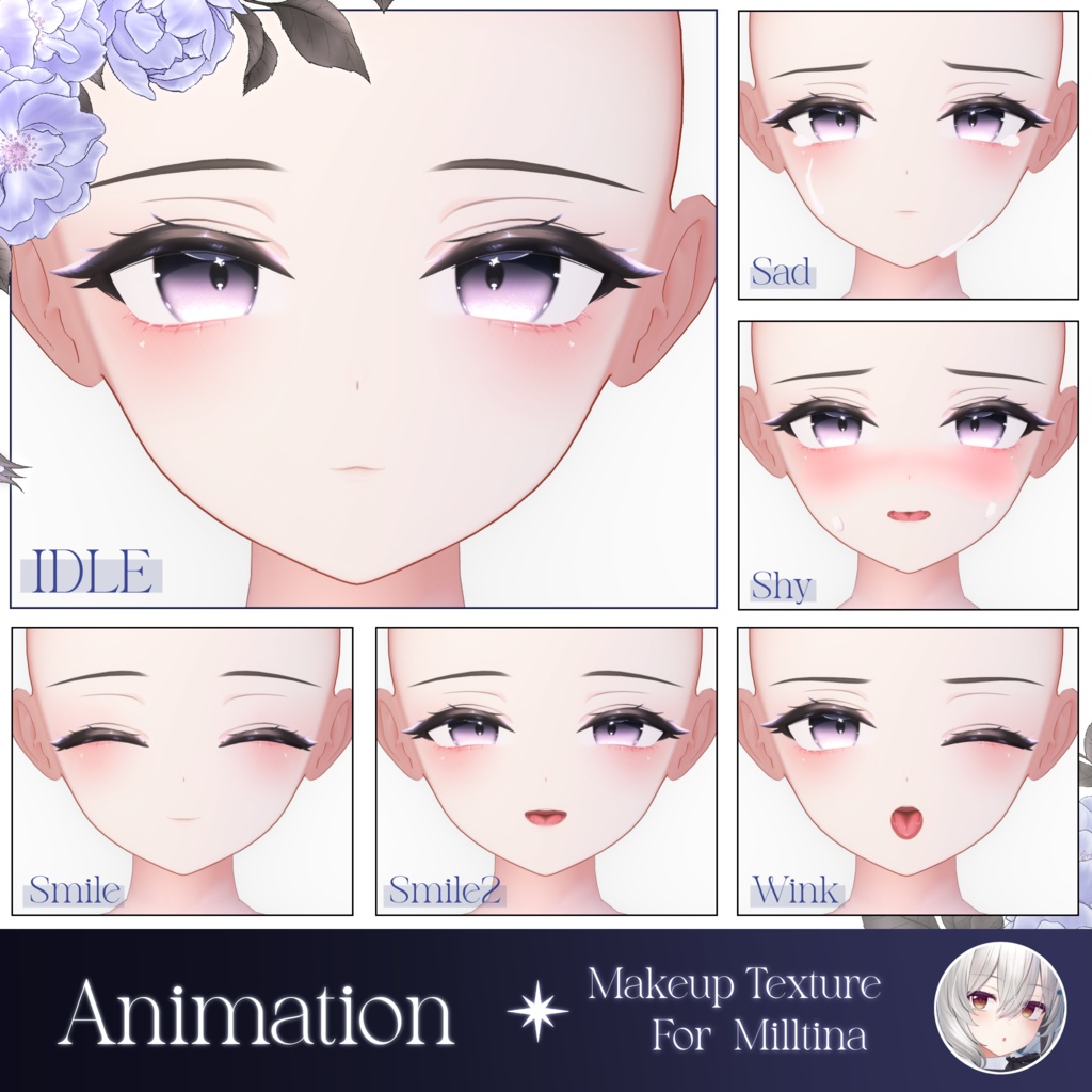 ✦ ミルティナ :: Milltina 対応 ✦ MilkyWay Makeup Texture