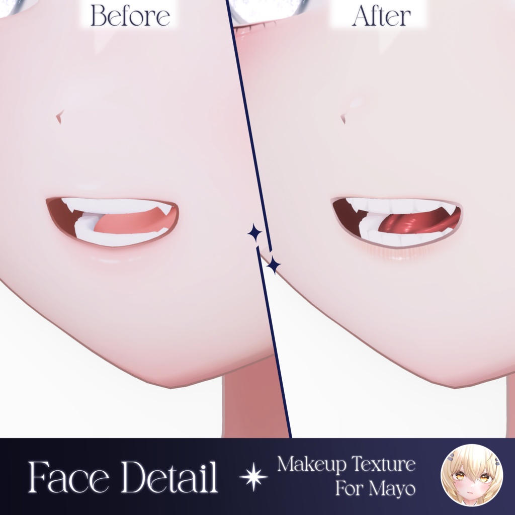 ✦ まよ :: Mayo 対応 ✦ MilkyWay Makeup Texture