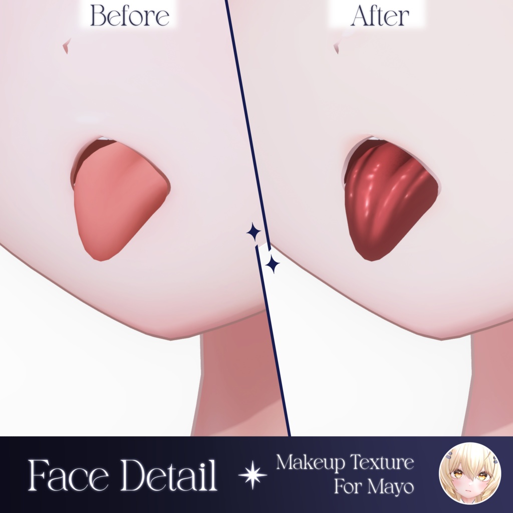 ✦ まよ :: Mayo 対応 ✦ MilkyWay Makeup Texture